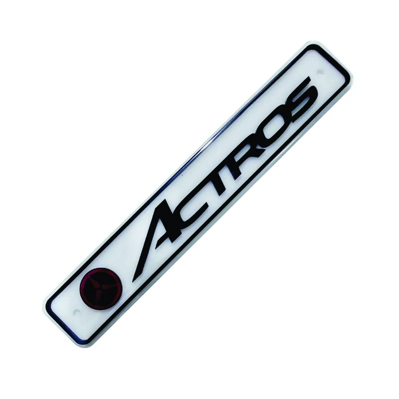 پلاک تزئینی طرح پلکسی برجسته مدل ACTROS-MINI-W2