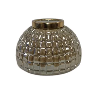 گلدان دکوری مدل شیشه ای مارال