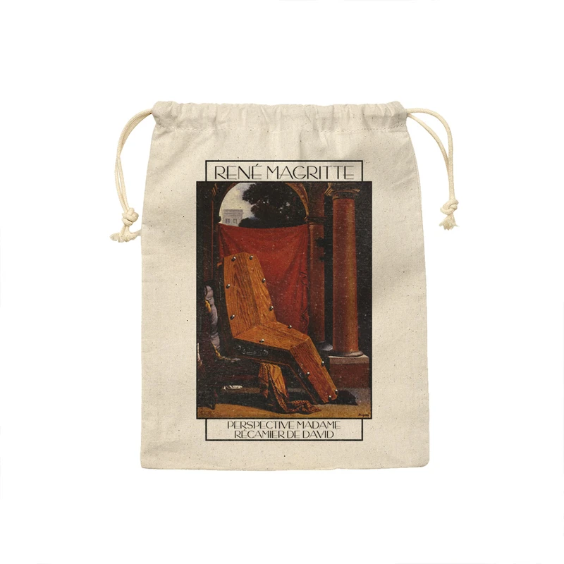 کیسه نان و سبزی ترمه طراحان ایده مدل چشم انداز مادام ری‌کامیر دیوید از ماگریت کد art0408 - S