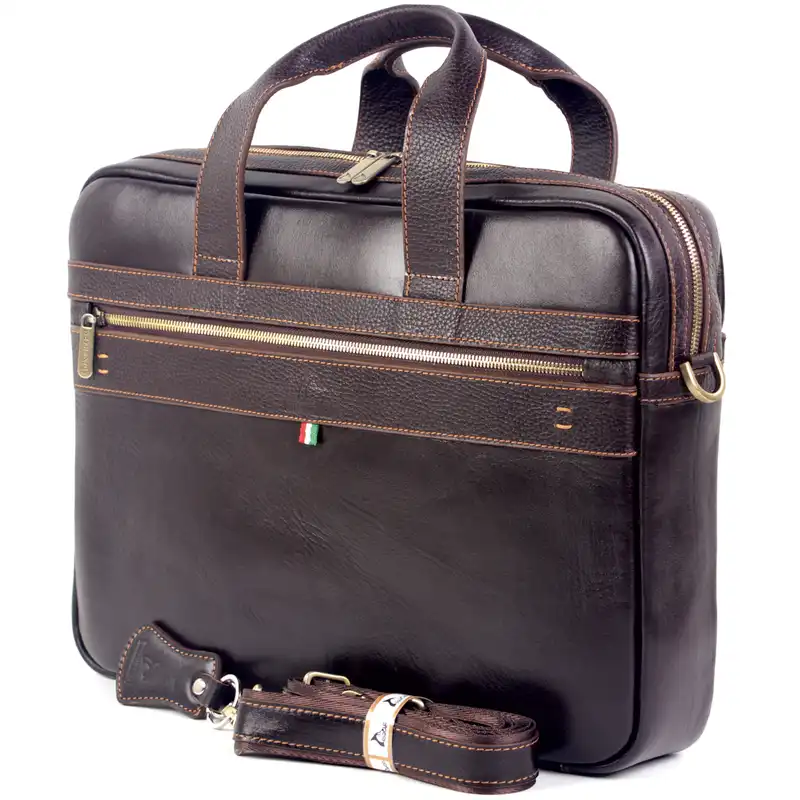 کیف اداری چرم بارز مدل DL74