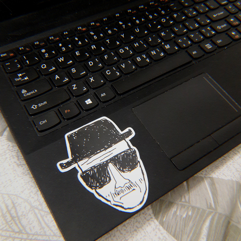 استیکر لپ تاپ مدل برکینگ بد کد 021