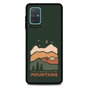 AKAM AMC-WSGA71-MOUNTAINS-17 Cover For Samsung Galaxy A71