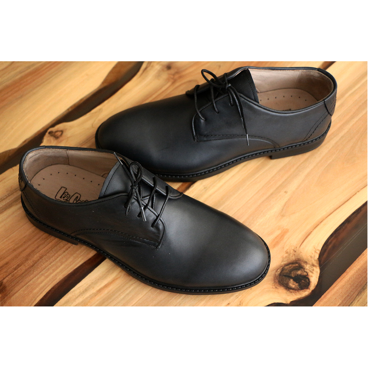 کفش مردانه لی کوپر مدل ALCAPONE LEATHER BLKGRY -  - 2