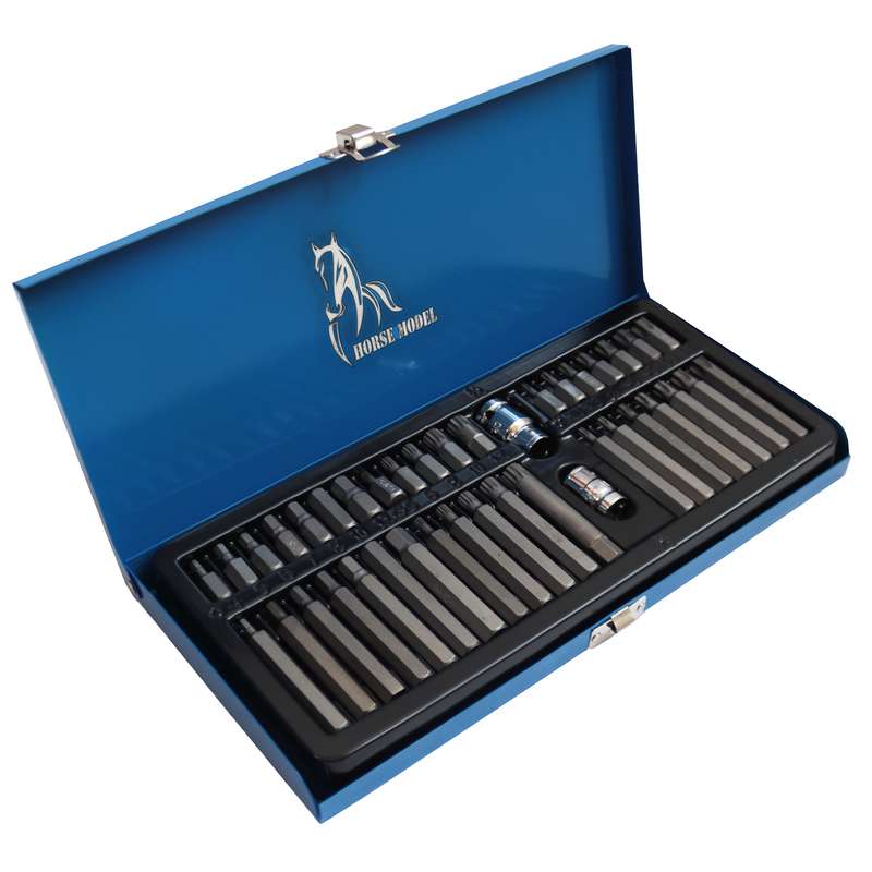 آچار آلن بیت خور مدل هورس کد YPBS-BIT-32CM مجموعه 40 عددی آچار آلن بیت خور مدل هورس کد YPBS-BIT-32CM مجموعه 40 عددی