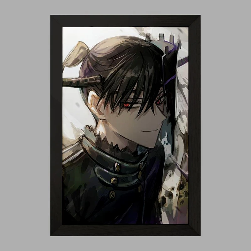 تابلو خندالو مدل نچت فاست انیمه بلک کلاور Black Clover  کد 11712