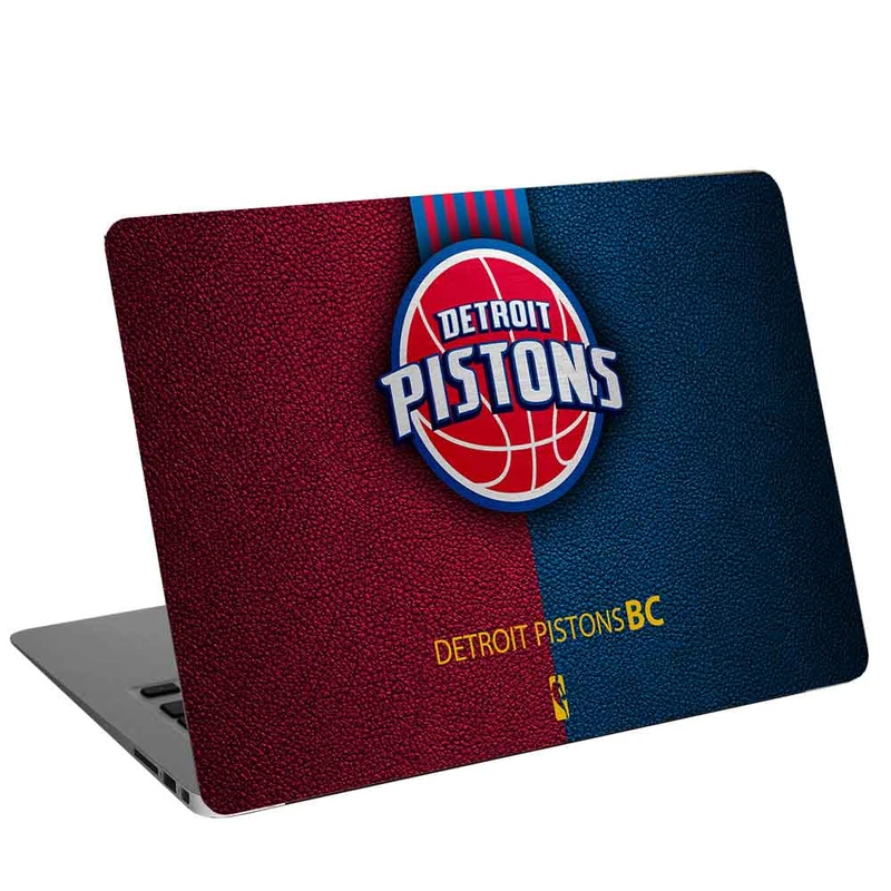 استیکر لپ تاپ طرح DETROIT pistons کد cl-214مناسب برای لپ تاپ 15.6 اینچ