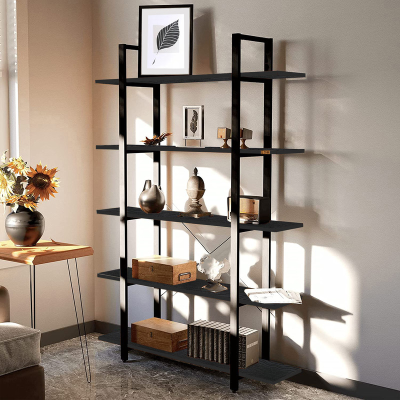 کتابخانه پنج طبقه دیزم مدل LIB-00A58-120B