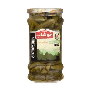 خیارشور سوپر ویژه خوشاب - 600 گرم 