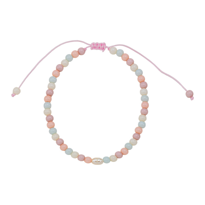 پابند زنانه مدل Pastel pearls پابند زنانه مدل Pastel pearls