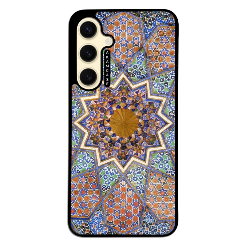 کاور آکام مدل AMC-WSGS24FE-MOSAIC-12 مناسب برای گوشی موبایل سامسونگ Galaxy S24 FE