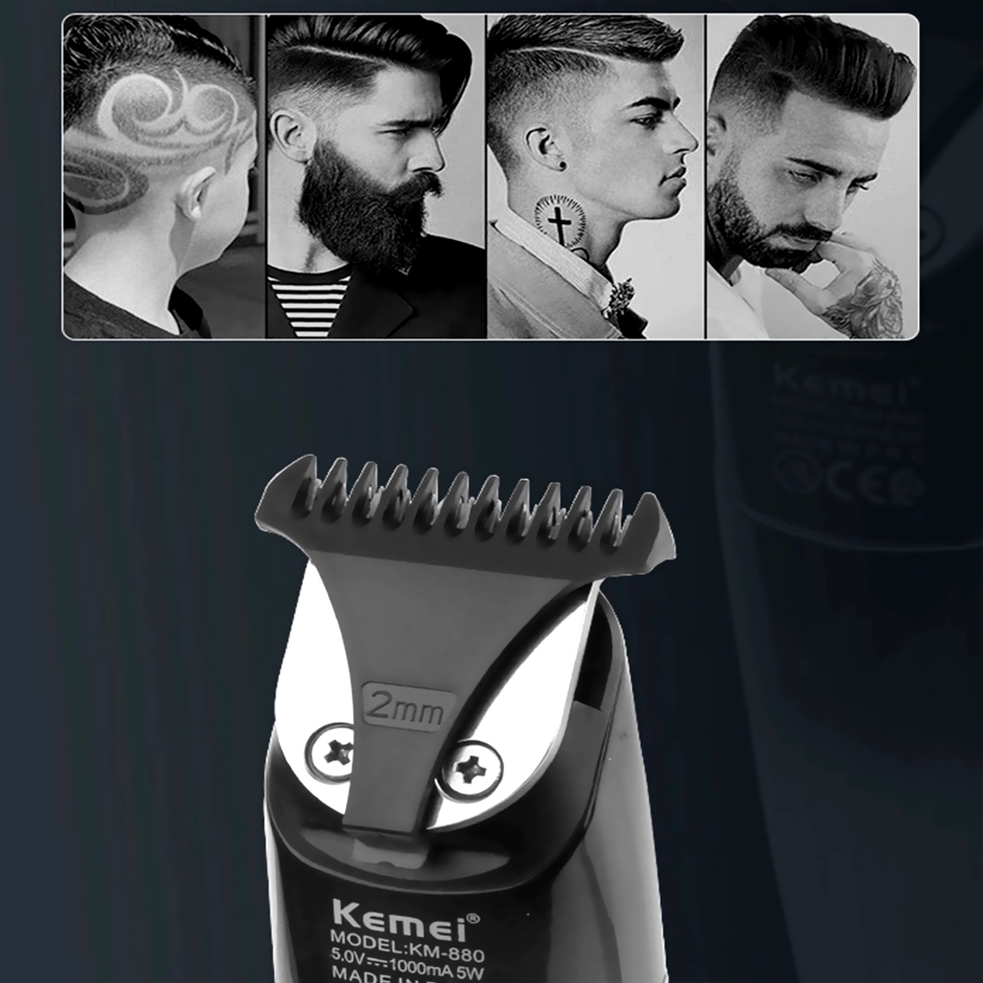 ماشین اصلاح موی سر و صورت کیمی مدل KM-880