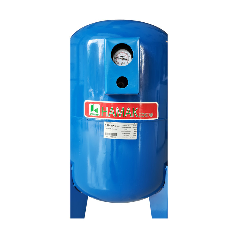منبع تحت فشار هاماک مدل گیج دار ظرفیت 100لیتر