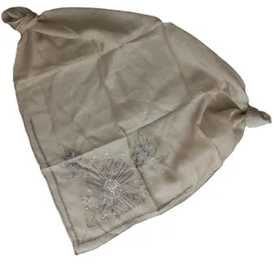 روسری زنانه مدل مینی گلدوزی سنگدوزی مجلسی کد 16