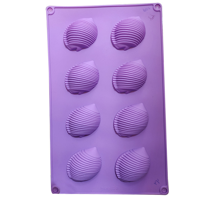 قالب دسر مدل سیلیکونی طرح صدف کد 1201