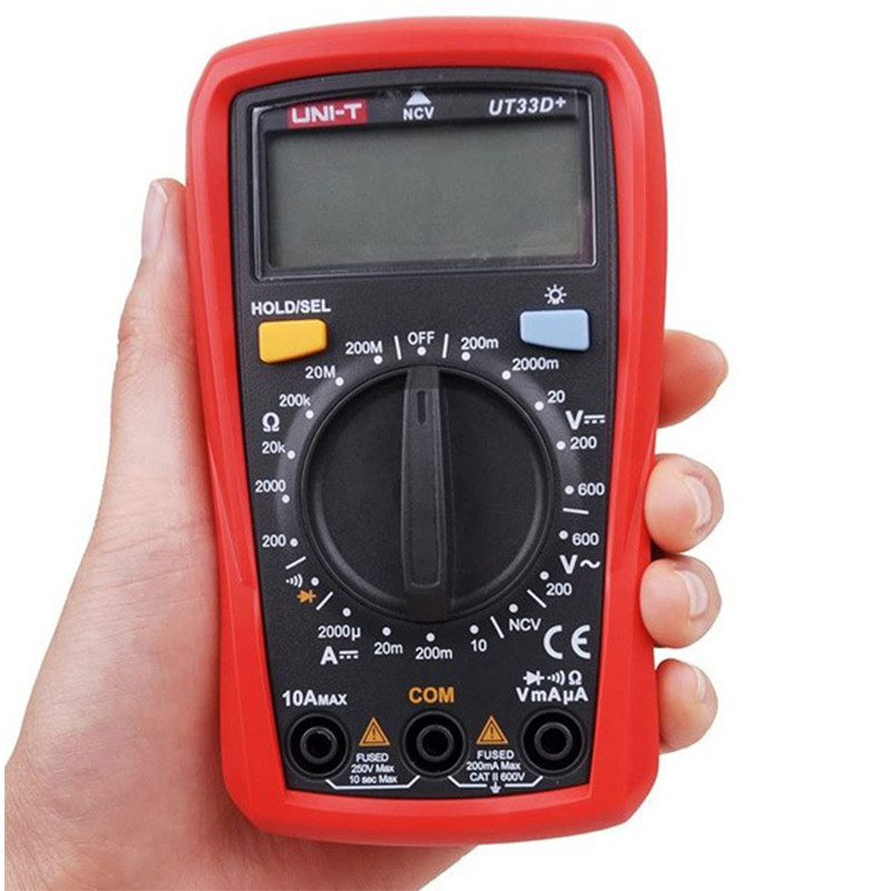 مولتی متر یونی-تی مدل UT33D PLUS مولتی متر یونی-تی مدل UT33D PLUS