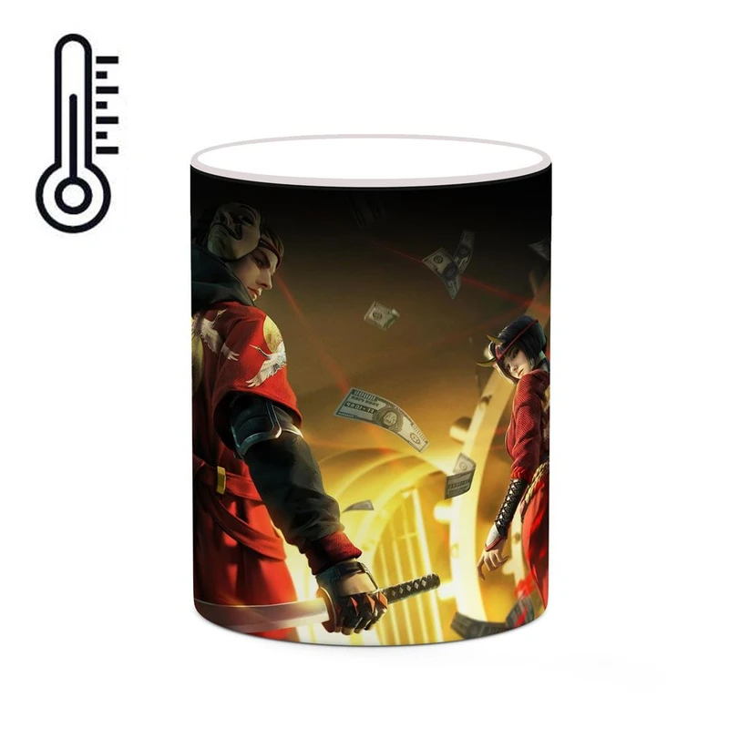 ماگ حرارتی کاکتی مدل بازی Garena Free Fire کد mgh28635