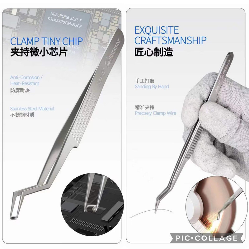 انبر پنس مکانیک مدل Aax-17 سایز 5.5 اینچ