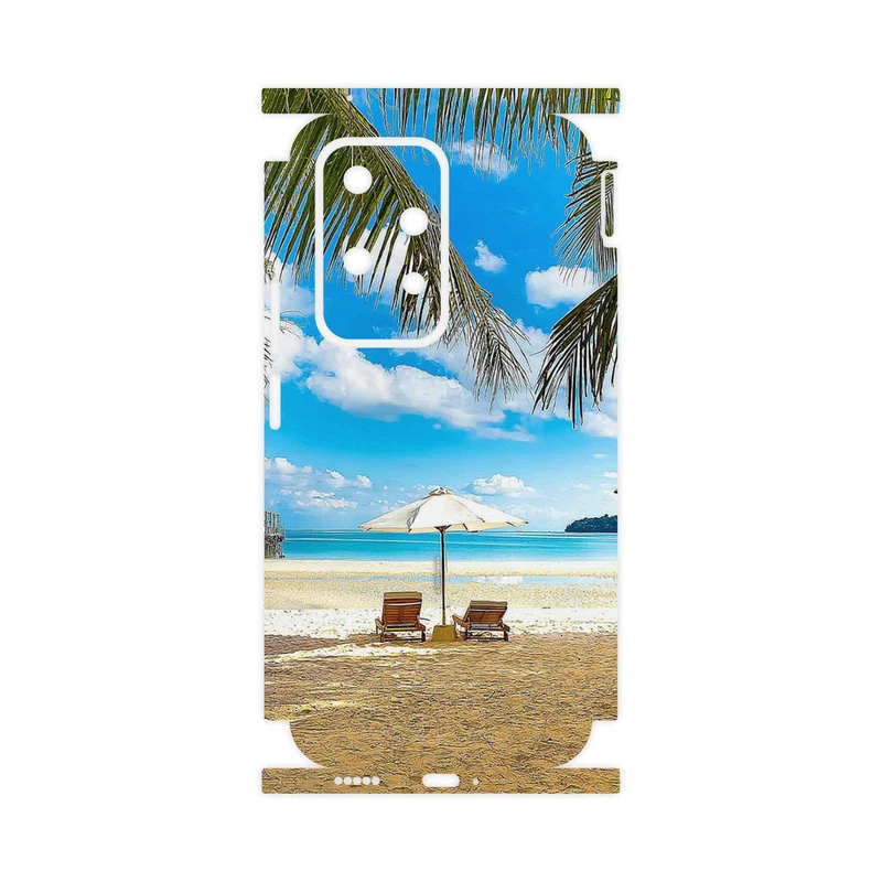 برچسب پوششی ماهوت مدل Beach-FullSkin مناسب برای گوشی موبایل آنر 200 Lite