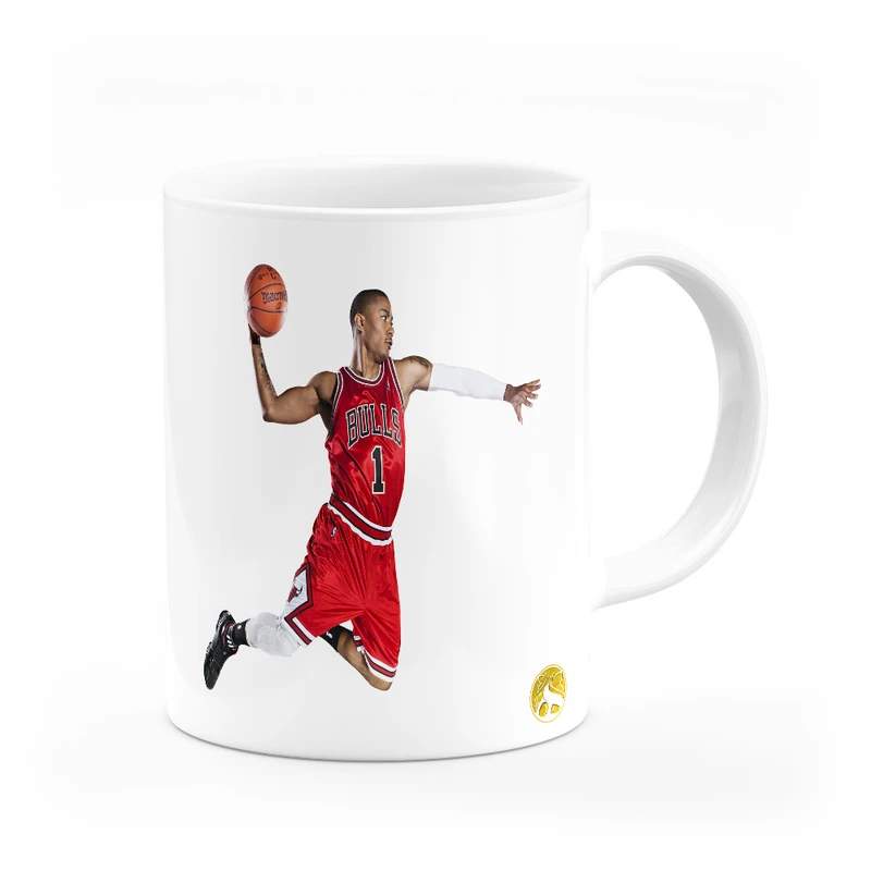 ماگ هومرو طرح بسکتبال تیم شیکاگو بولز Chicago Bulls مدل MG5035