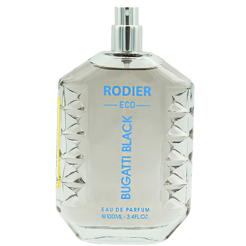 ادوپرفیوم مردانه رودیر مدل BUGATTI BLACK با رایحه گرم حجم 100 میلی لیتر