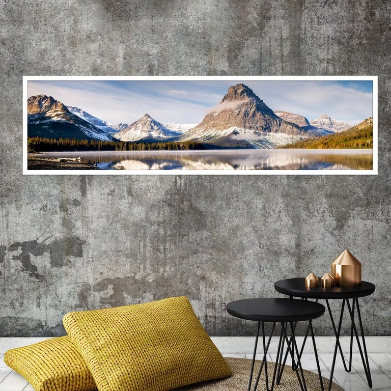 تابلو بکلیت طرح منظره کوهستان مدل کشیده W-7639