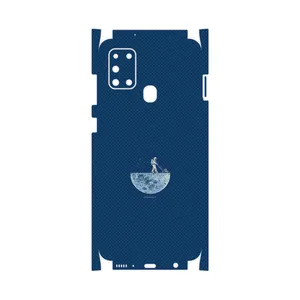 MAHOOT Minimal Gardener Astronaut-FullSkin Cover Sticker for Samsung Galaxy A21s
