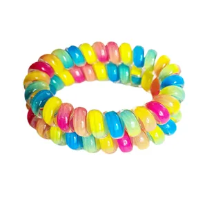 کش مو زنانه  مدل سیم تلفنی کد 7007 brg بسته دو عددی