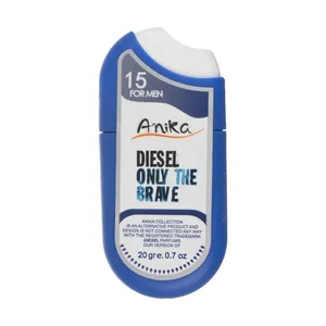 عطر جیبی مردانه آنیکا مدل Diesel Only The Brave حجم 20 میلی لیتر