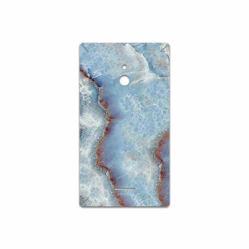 برچسب پوششی ماهوت مدل Blue Ocean Marble مناسب برای گوشی موبایل نوکیا XL