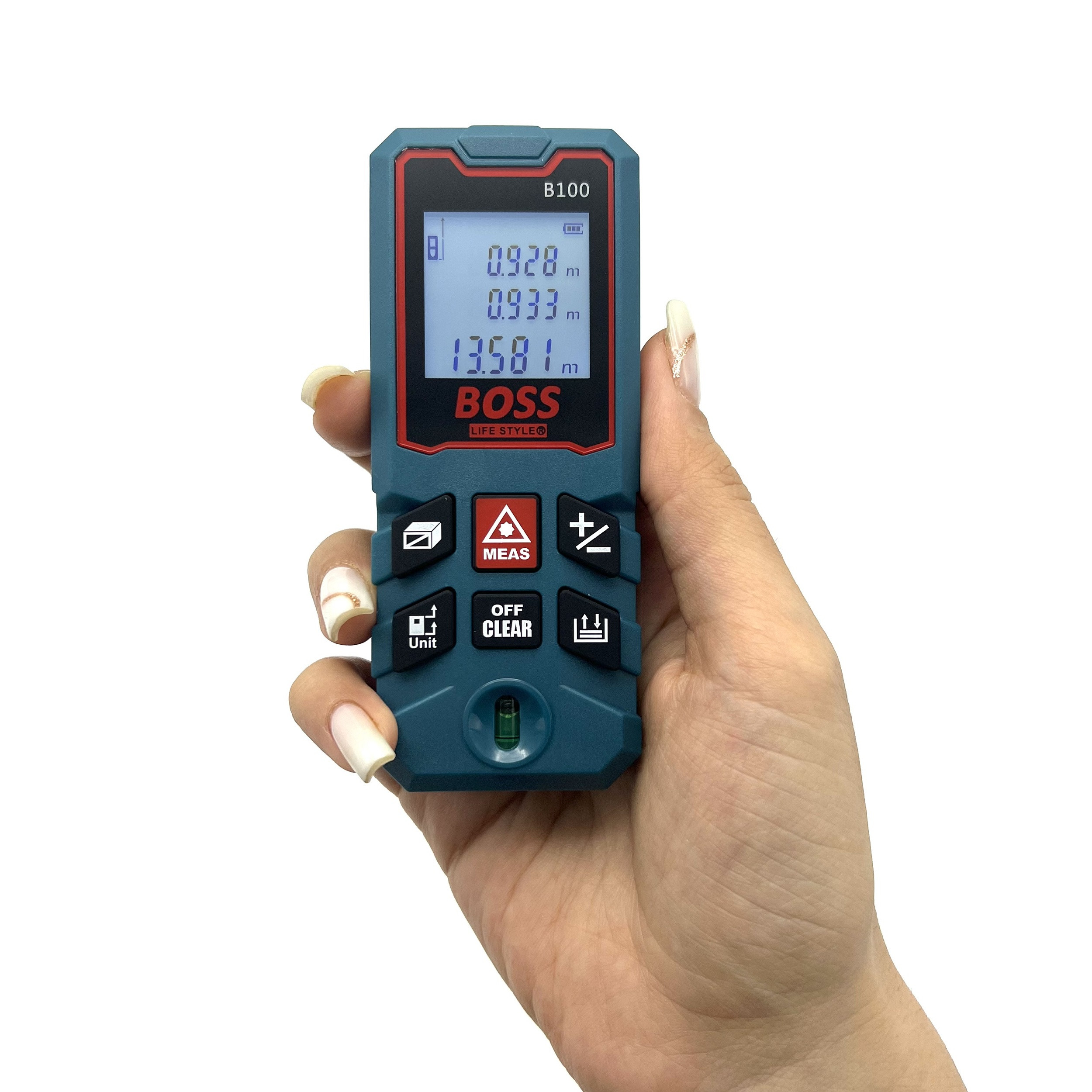 متر لیزری باس مدل B100 متر لیزری باس مدل B100