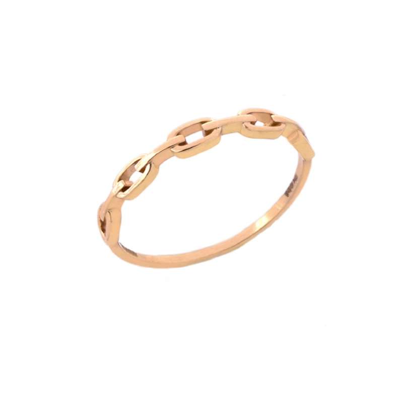 انگشتر طلا 18 عیار زنانه الی گالری مدل رینگ