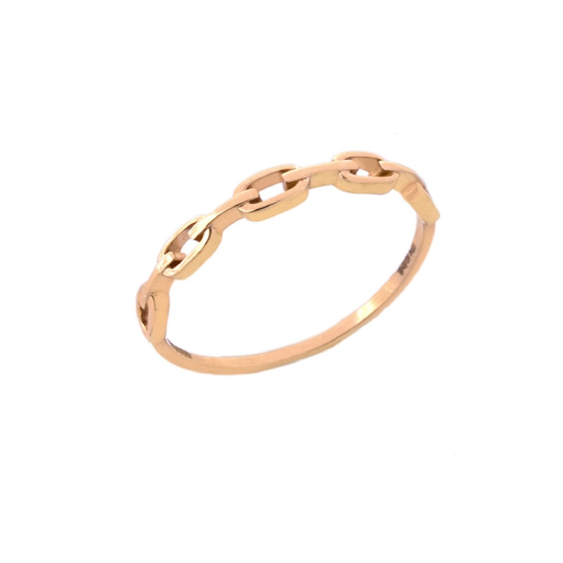 انگشتر طلا 18 عیار زنانه الی گالری مدل رینگ