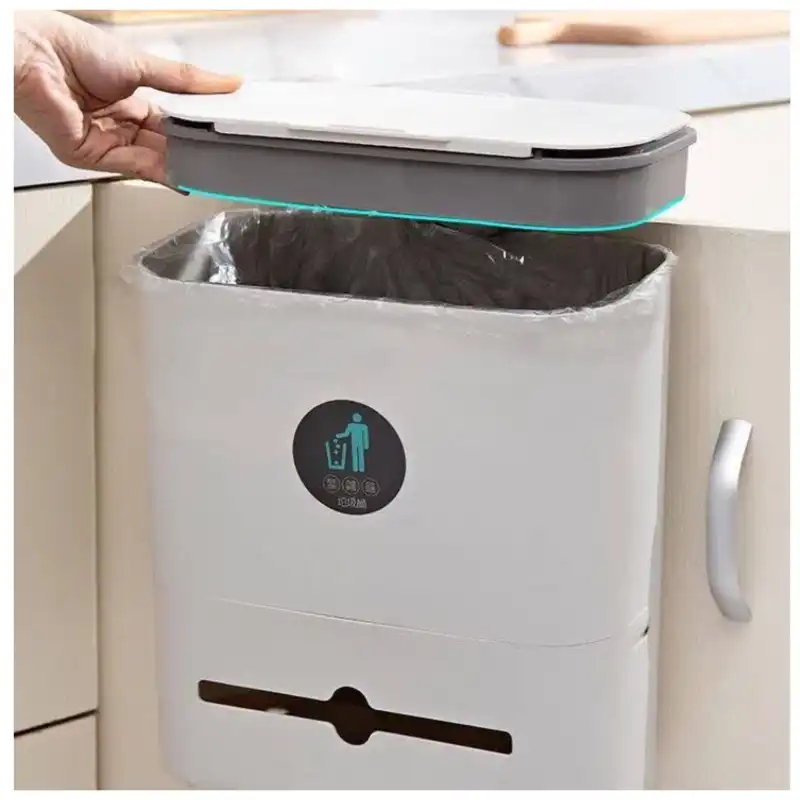 سطل زباله کابینتی  کاجین مدل چند کاره کد 4012