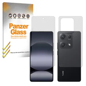 Panzer Glass Resistant model matte screen protector suitable for Xiaomi Redmi Note 14S mobile phone along with the back protector