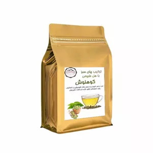 چای سبز ترکیب باهل  طبیعی کوهنوش - 250گرم