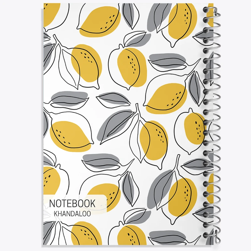دفتر ژورنال نویسی 50 برگ خندالو مدل نقطه ای طرح لیمو کد N532