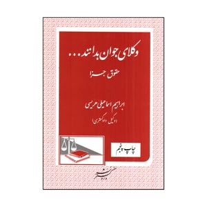 کتاب وكلاي جوان بدانند 9 اثر ابراهيم اسماعيلي هريسي انتشارات دادگستر