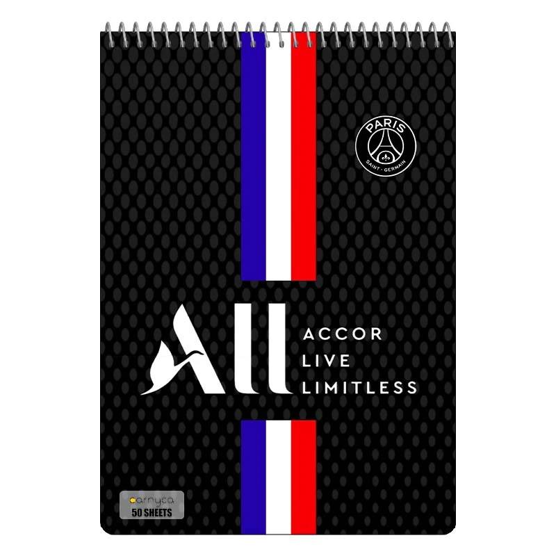 دفتر نقاشی 50 برگ سیمی کارنیکا طرح پاری سن ژرمن Paris Saint Germain کد 69229