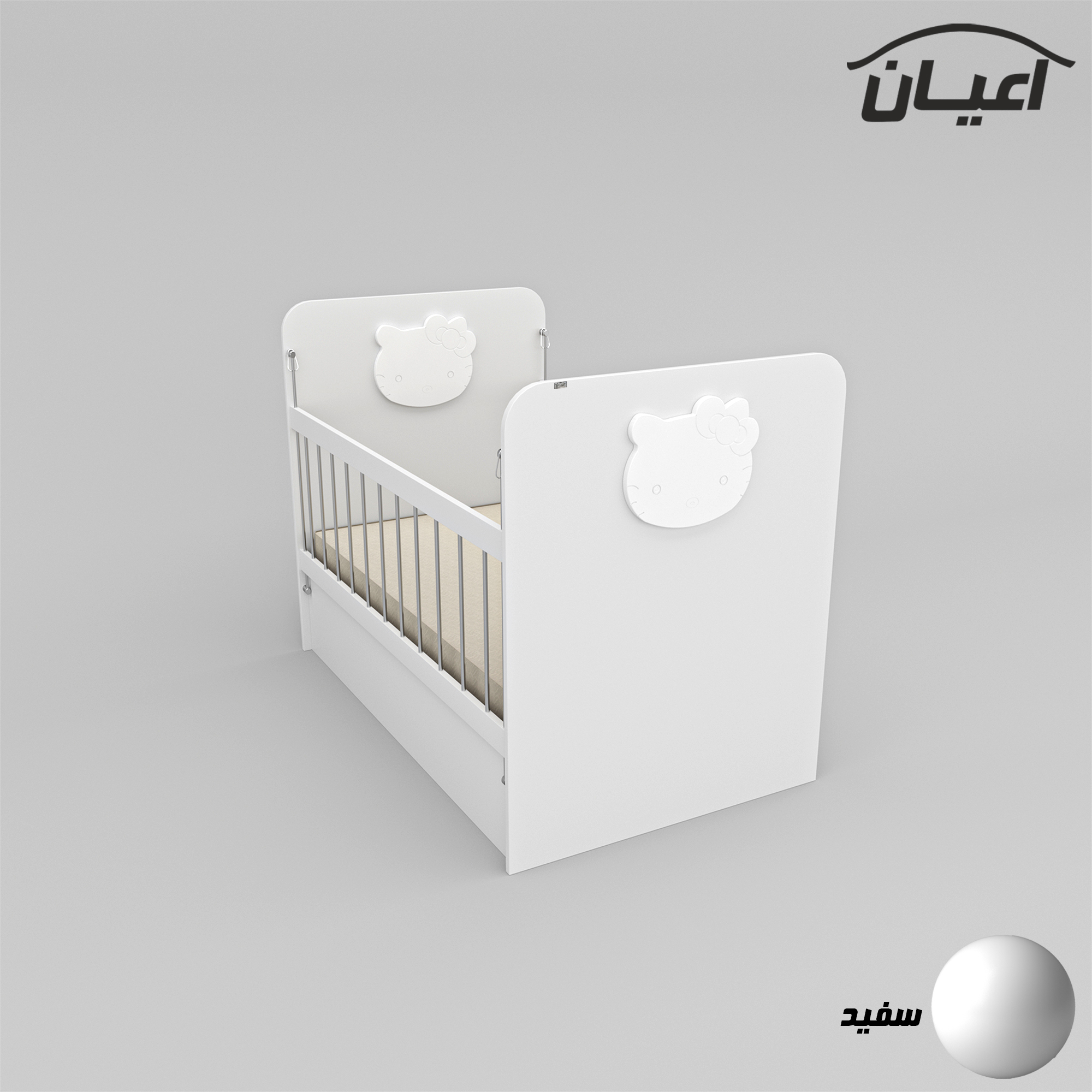 تختخواب کودک اعیان مدل FH791