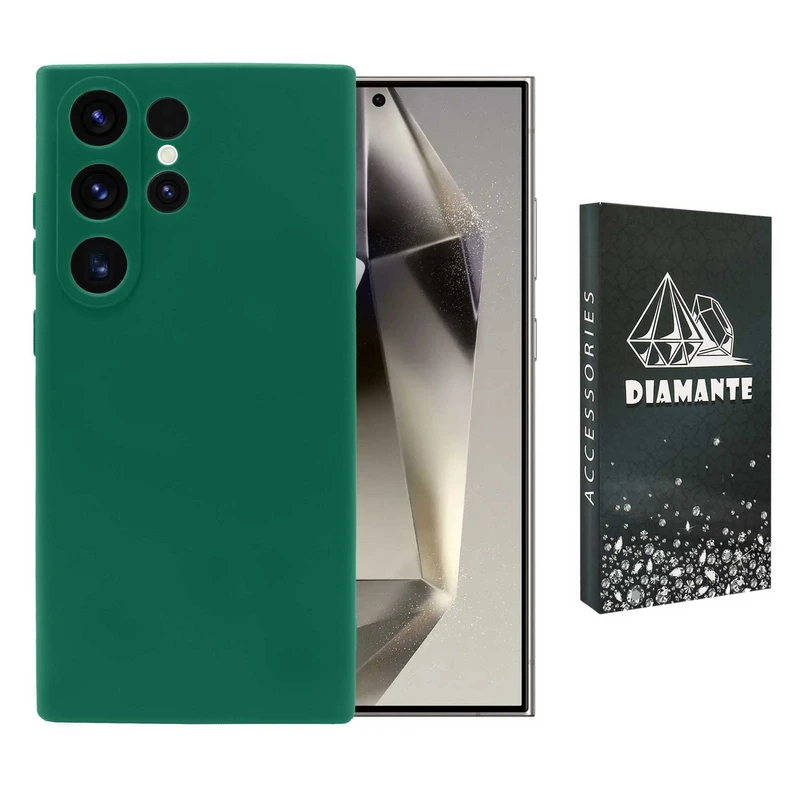 کاور دیامانته مدل sili_77 Bk مناسب برای گوشی موبایل سامسونگ Galaxy S23 Ultra