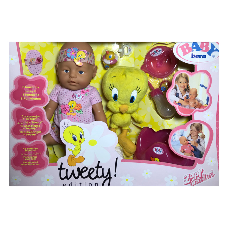 عروسک بیبی بورن مدل BABY BORN ZAPF CREATION ارتفاع 40 سانتی متر
