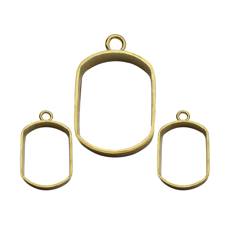   قالب رزین مدل مستطیل لبه گرد کد MG355 بسته 3 عددی