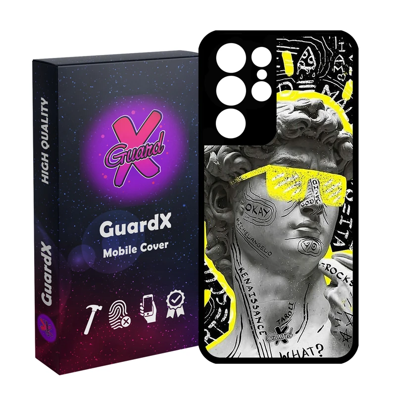 کاور گارد ایکس طرح Art مدل Glass10436 مناسب برای گوشی موبایل سامسونگ Galaxy S21 Ultra