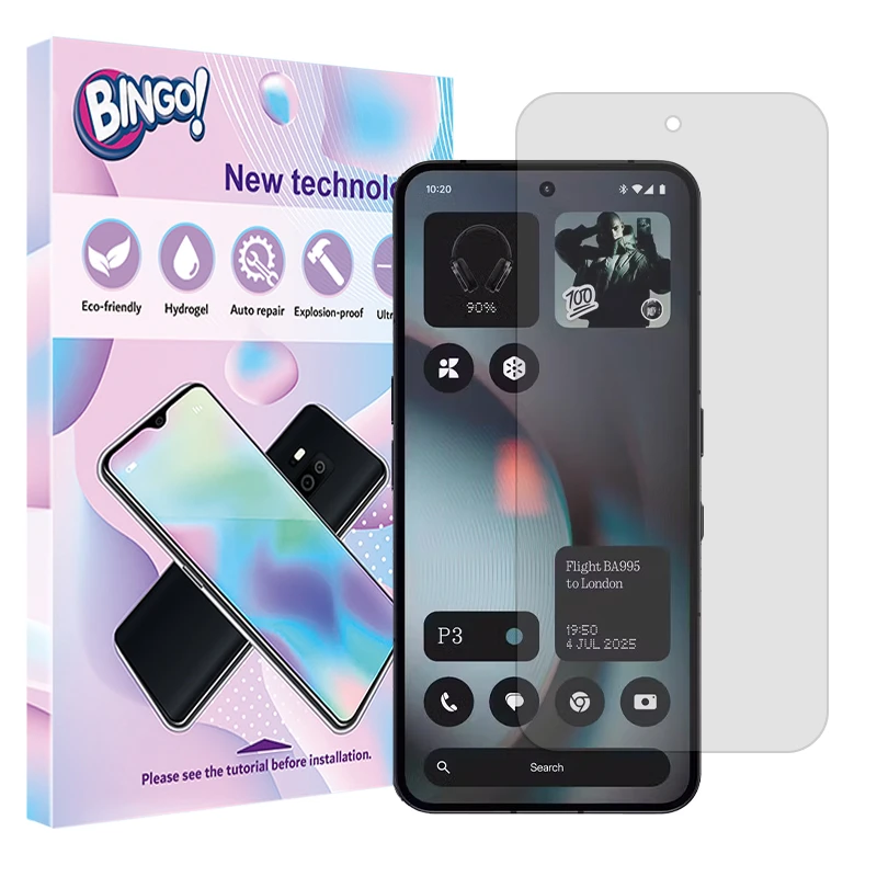 محافظ صفحه نمایش مات بینگو مدل Tough مناسب برای گوشی موبایل ناتینگ Phone 3