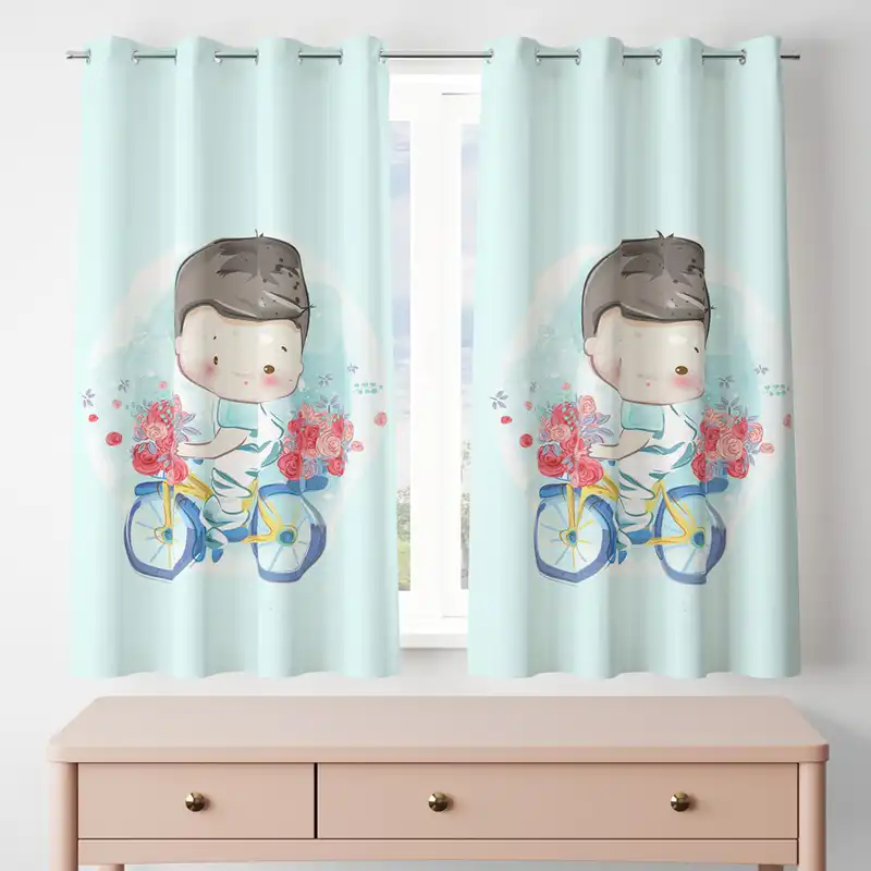 پرده مدل پانچی کد 7953 سایز 200x140 سانتی متر