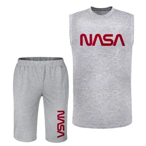 ست تاپ و شلوارک مردانه مدل ناسا کد BA42 T