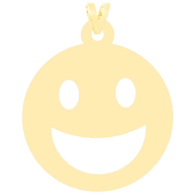آویز گردنبند طلا 18 عیار زنانه کرابو طرح خنده مدل Kr3731 آویز گردنبند طلا 18 عیار زنانه کرابو طرح خنده مدل Kr3731