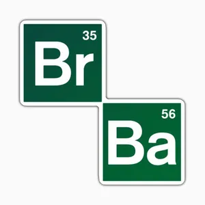 استیکر لپ تاپ و موبایل بووم طرح سریال Breaking Bad مدل Table کد WR9