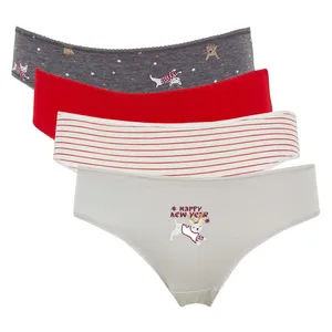 شورت زنانه دفکتو مدل  2423AZ163 مجموعه 4 عددی