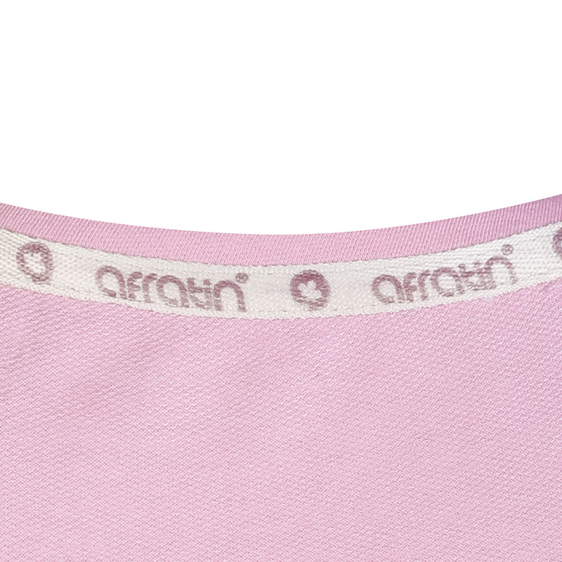 ست تیشرت آستین بلند و شلوار زنانه افراتین مدل 6589 رنگ صورتی